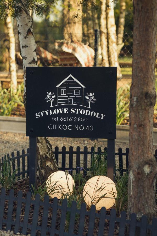 Stylove Stodoly - Domy Ukryte W Brzozach Ciekocino Buitenkant foto
